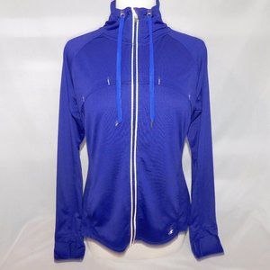 Champion Womens M Purple Running Activewear Track Jacket light Weight